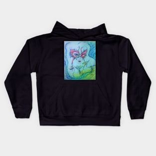 Masquerade Eyes Kids Hoodie